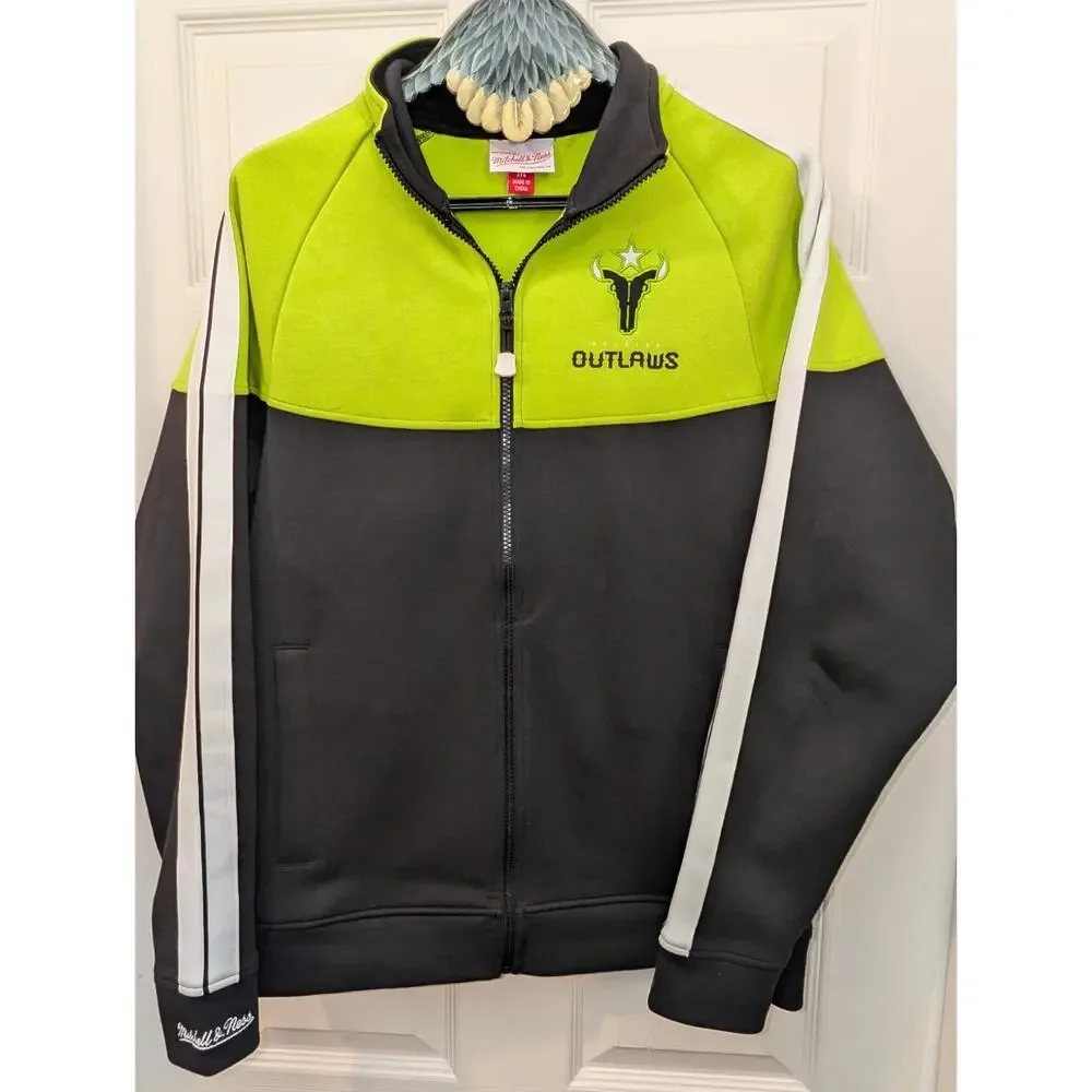 Houston Outlaws Jacket Mens Medium Full Zip Overwatch League Inaugural Season